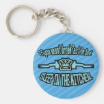 Breakfast in Bed Keychain