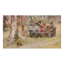 Breakfast Under the Big Birch Business Card