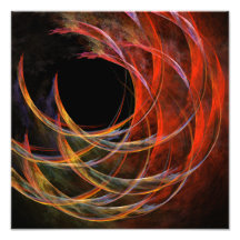 Breaking the Circle Abstract Art Photo Print