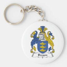 Bream Family Crest Key Chains