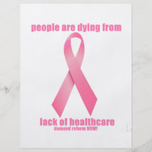 Breast Cancer and HealthCare Flyer Design