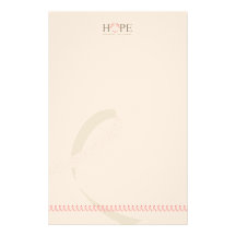 Breast Cancer Awareness Custom Stationery