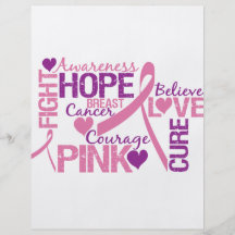 Breast Cancer Awareness Flyers