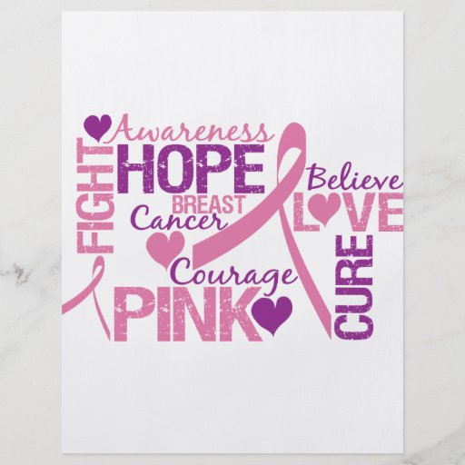 Breast Cancer Awareness Flyers