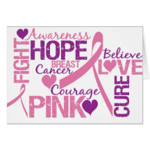 Breast Cancer Awareness Greeting Cards