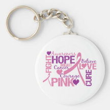 Breast Cancer Awareness Key Chain