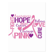 Breast Cancer Awareness Post Card