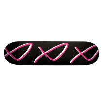 Breast Cancer Awareness Skateboard - Customisable