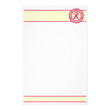 Breast Cancer Awareness stationary - customise Customized Stationery