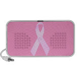 Breast cancer customisable speakers pink speakers