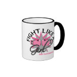 Breast Cancer Fight Like A Girl 12.3 Mugs