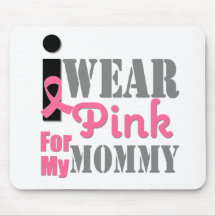 Breast Cancer I Wear Pink Mummy Mousepad