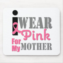 BREAST CANCER PINK RIBBON Mother Mousepad