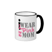 BREAST CANCER PINK RIBBON Mum Coffee Mug