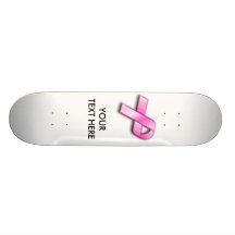 Breast Cancer Skateboard