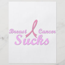 Breast cancer sucks flyer