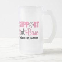 Breast Cancer Support 2nd Base Mugs