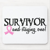 Breast Cancer Survivor 18 Mousemat