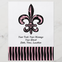 Breast Cancer Survivor Full Color Flyer