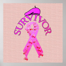 Breast Cancer Survivor Posters