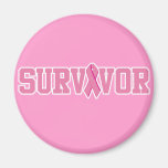 Breast Cancer Survivor Refrigerator Magnets