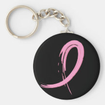 Breast Cancer's Pink Ribbon A4 Key Chains