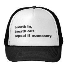 breath in breath out hats