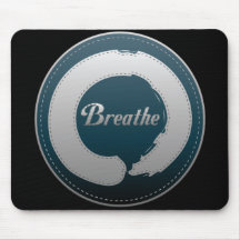 Breathe Enso Stitch Mousepads