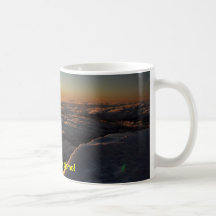 Breathtaking mountain panorama coffee mug