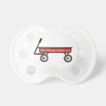 Breezy Point Little Red Wagon Pacifier