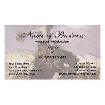 Breezy Riding by WHD Koerner, Vintage Rodeo Cowboy Business Cards