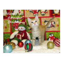 Breezy's Christmas Postcard