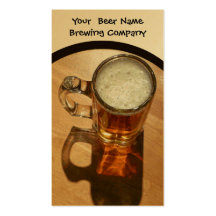 Brewing Company, Bar, U-Brew Business Cards