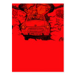Brezhnev & Honecker,Trabant Car,Berlin - Red Postcards