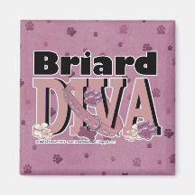 Briard DIVA Magnet