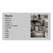 BRICK BUSINESS CARDS