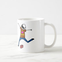 Brick Jumping Coffee Mug