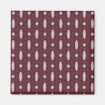 Brick & Rose Beaded Curtains Fridge Magnets