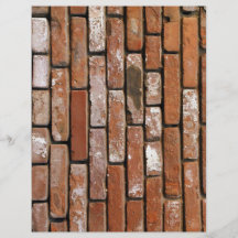 Brick Wall Background Custom Flyer