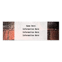 Brick Wall. Digital Art. Business Card Templates