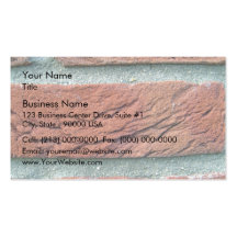 Brick Wall Texture Business Card