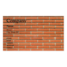 Bricks Wall Business Card