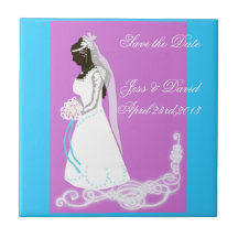 bridal commemorative tile