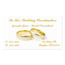 Bridal Consultant Business Card