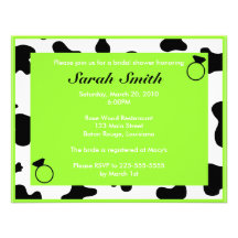 Bridal Shower Announcements