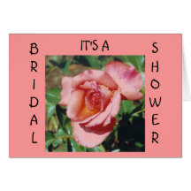 BRIDAL SHOWER - cards