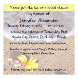 Bridal Shower Coastal Location Party Personalised Announcements