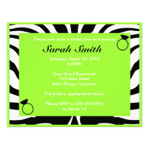 Bridal Shower Custom Invites