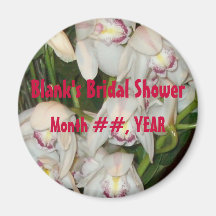Bridal Shower favour - magnet; personalise