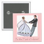 Bridal Shower Favour-Maid of Honour Pins